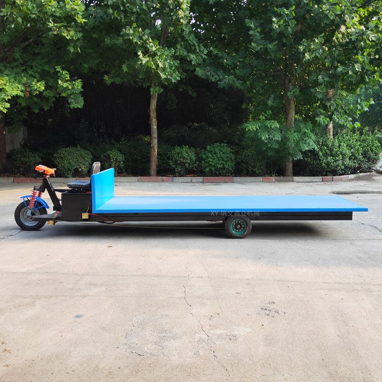 鑫業(yè)可定制低工作面電動平板車深受用戶歡迎